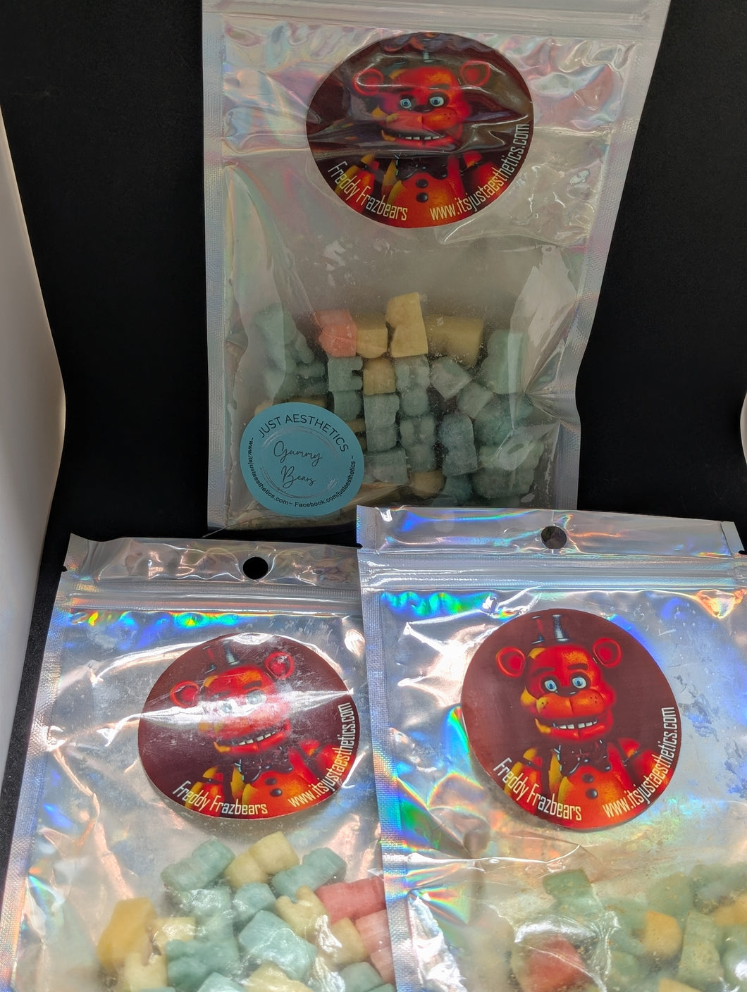 50g Freddy Frazbear Melts - Gummy Bears