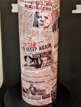 Load image into Gallery viewer, Just a girl who loves horror movies - Blue glow
