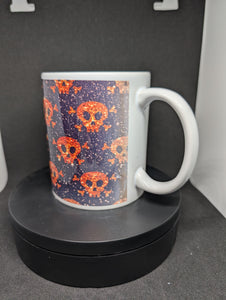 Glitter Skulls design