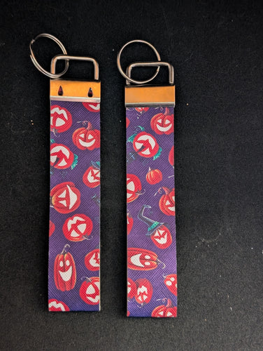 Jack O Lanterns Key Fob