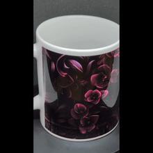Load image into Gallery viewer, Purple Skull &amp; Flowers